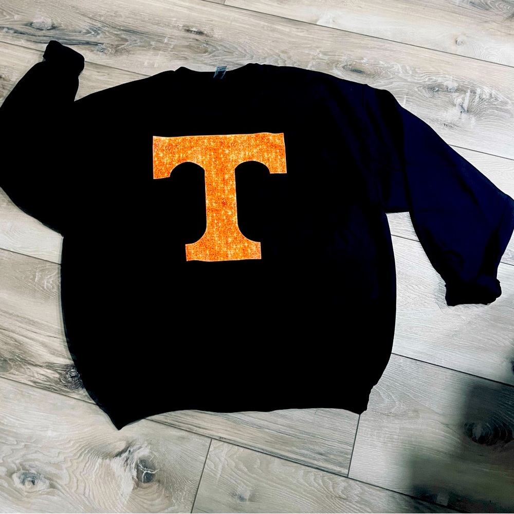 Power T sequin sweatshirt